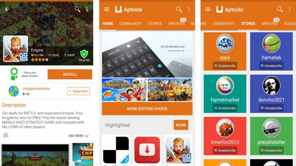 Best Google Play Store Alternatives for Android