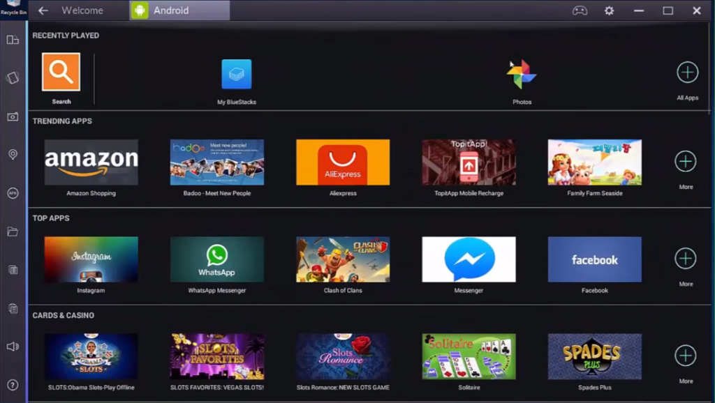 mac os x emulator for android