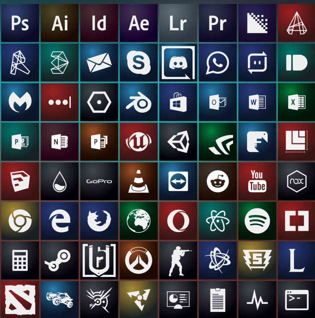 bruce icon pack for windows 10