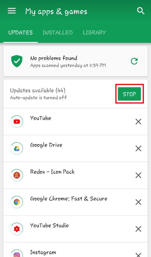 google play not downloading