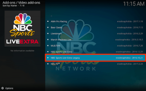 NBC sports streaming