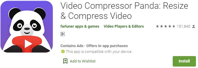 Video Compressor Panda for PC