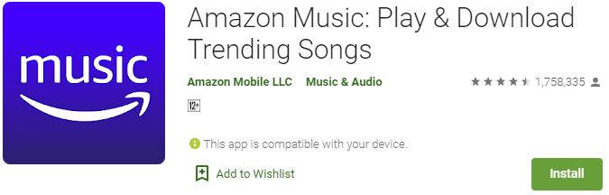 Amazon Music For PC