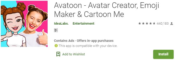 Download Avatoon For Windows
