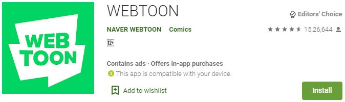 Download Webtoon For Windows