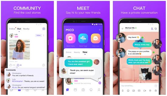 MICO Chat app for computer