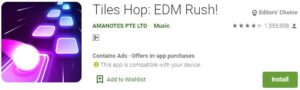 Tiles Hop EDM Rush For Windows