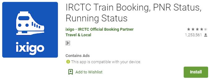 Download IRCTC Train Booking for Windows