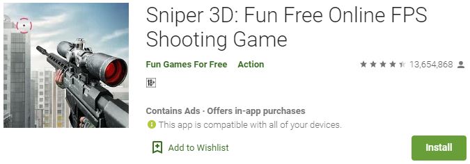 Download Sniper 3D for Windows