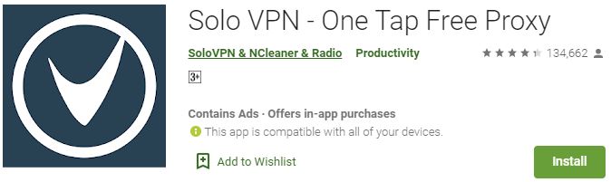 Download Solo VPN For Windows