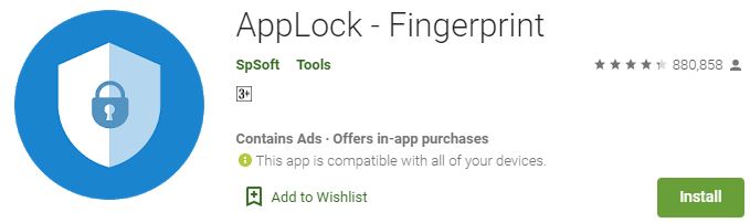 Download AppLock - Fingerprint For Windows