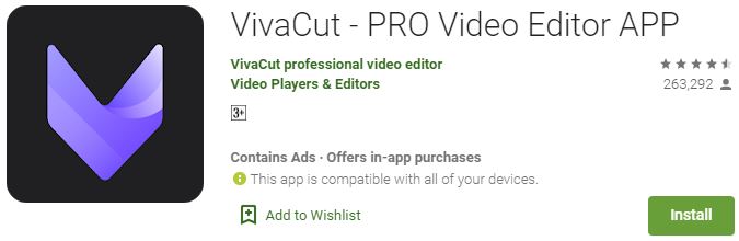 Download VivaCut Pro Video Editor For Windows