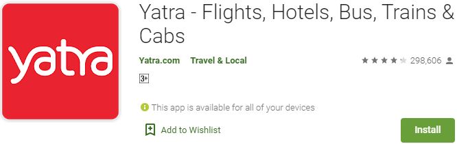 Download Yatra For Windows