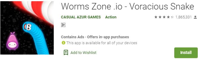 Download Worms Zone .io  For Windows