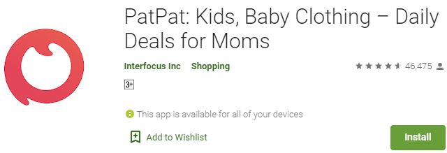 Download PatPat Kids, Baby Clothing For Windows