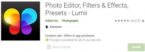 Download Photo Editor, Filters & Effects, Presets - Lumii For Windows