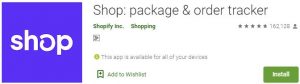 Download Shop package & order tracker For Windows