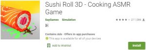 Download Sushi Roll 3D - Cooking ASMR Game For Windows