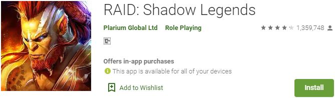 Download RAID Shadow Legends For Windows