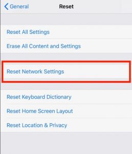Reset Network Settings On Iphone - Step 2